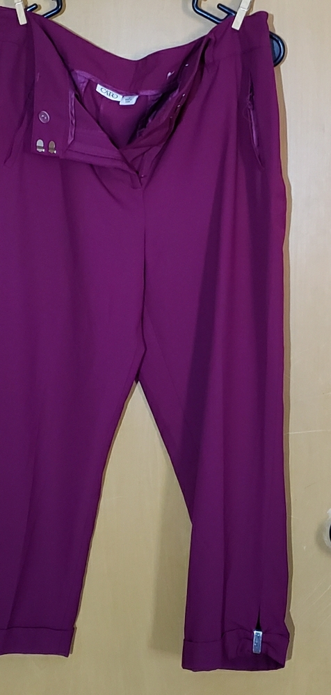 Fushia dress capris